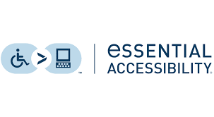 essential accessibility logo
